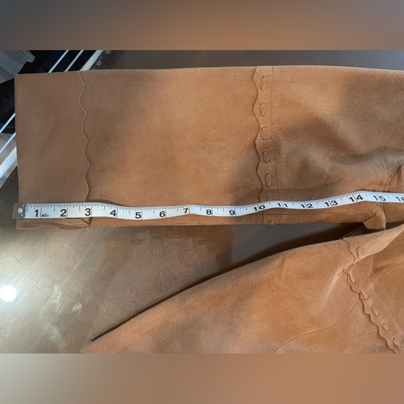 90’s Danier leather skirt set - Picture 8 of 15